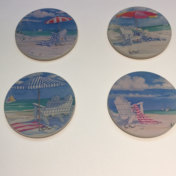 Coasters, set of 4 - Picture 2 of 3